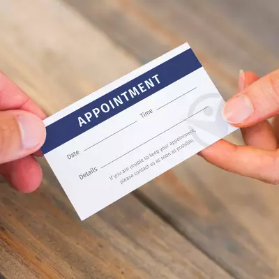 Appointment & Loyalty Cards Appointment Cards printed by Afizz in Rutland