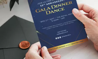 event invitations party corporate afizz print rutland